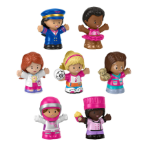 Barbie Little People HCF58 7'li Figür Seti