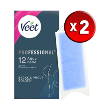 Veet Easy Gelwax 12'li 2 Adet Sir Ağda Bandı