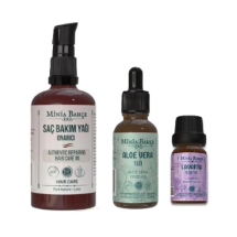 Minia Bahçe Doğal Parlaklık Saç Bakım Seti
