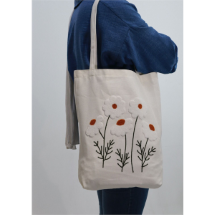 Axc Home Daisy Pamuklu Punch Nakışlı Çanta