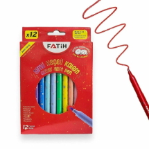 Fatih 12 Renk Simli Keçeli Kalem