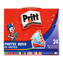 Pritt 24 Renk Çantalı Pastel Boya