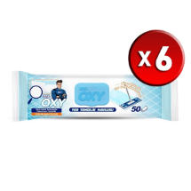 Mr. Oxy Mop Uyumlu 50 x 6 Adet Yer Temizlik Havlusu
