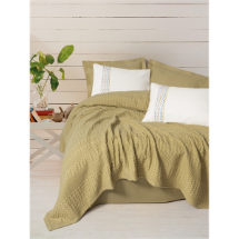 Cotton Box Aura Pebble Hardal Çift Kişilik Pike Takımı