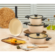 Polo Chef SRM107-VSK 7 Parça  Tencere Seti