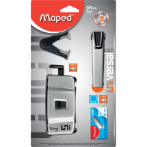 Maped Universal Zımba + Delgeç/8S + 400Tel + Tel Sökücü 4'lü Ofis Seti