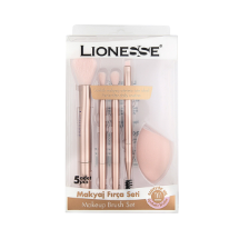 Lionesse 1080 5 Parça Makyaj Fırça Seti