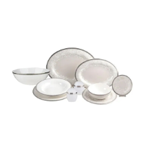 Royal Canterbury Milada Platinum 55 Parça Yemek Takımı