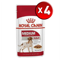 Royal Canin Medium Adult Gravy 140 gr 4' lü Yetişkin Köpek Maması