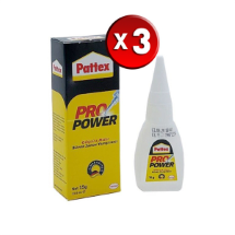 Pattex Pro Power Süper  15 gr. 3 Adet Japon Yapıştırıcı