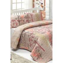 Eponj Kapitone Çift Kişilik Urla  Yatak Örtüsü Seti