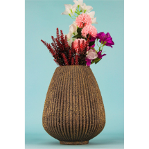 Muyika BK019 Barrel Handmade Dekoratif Seramik Vazo