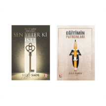 Yazardan Direkt Sen Yeter Ki İste + Eğitimin Patronları Kitap Seti