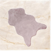 Axc Home 60x90 cm Pudra Post Peluş Paspas