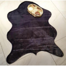 Axc Home 60x90 cm Siyah Post Peluş Paspas