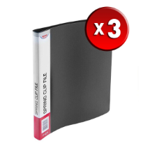 Noki F101 3 Adet  Yaylı Sıkıştırmalı Dosya