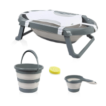 Babyjem 5 Parça  Bebek Banyo Küvet Seti