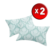 Eponj 2'li Post Su Yeşili 2 Adet 2'li Yastık Kılıfı