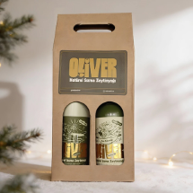 Oliver Oil 700ml + 500ml Hediyelik Naturel Sızma Zeytinyağı Seti