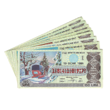 Milli Piyango Biletleri    1984 Yılı