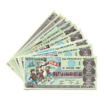 Milli Piyango Biletleri    1982-1983 Yılları