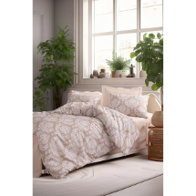 Eponj Ep-300025 Post Kahve Tek Kişilik Nevresim Takımı