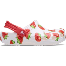 Crocs CR211020-100 Classic Fresh Fruits Clog K Beyaz  Çocuk Terlik