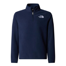 The North Face NF0A8CVG8K21 Teen Glacier 1/4 Fermuarlı Glacier Lacivert  Çocuk Polar
