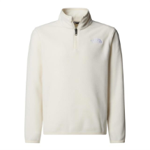The North Face NF0A8CVGQLI1 Teen Glacier 1/4 Fermuarlı Glacier Beyaz  Çocuk Polar