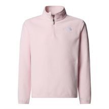 The North Face NF0A8CVGBP61 Teen Glacıer 1/4 Fermuarlı Glacier Çok Renkli  Çocuk Polar
