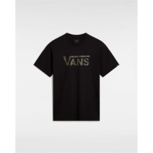 Vans VN000HY3BLK1 Bubble Camo Drop V Fill SS Crew Siyah  Çocuk T-Shirt