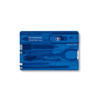 Victorinox Swisscard Şiffaf Mavi  Çakı