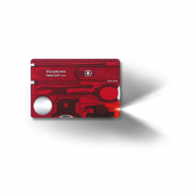 Victorinox Swisscard Lite Şeffaf Kırmızı  Çakı