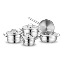 Korkmaz A2050 Astra 9 Parça  Tencere Seti