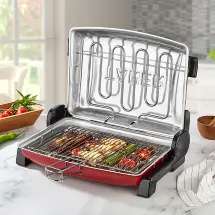 Taner  TNRIZ1705 Kebapçı Çift Teli Izgara