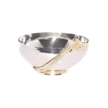 Lotus Çelik Pirinç Aksesuarlı 24X20X9 Cm Kase