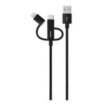 Philips DLC2608BK Lightning USB C  Şarj Data Kablosu