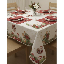 Axc Home Yeni Yıl Temalı Dijital Baskı 160x220 cm Masa Örtüsü
