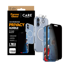 PanzerGlass Flagship Privacy Bundle Iphone 17  3'ü 1 arada Gizlilik Paketi