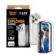 PanzerGlass Flagship Explorer Bundle iPhone 17 Pro  3'ü 1 arada Gizlilik Paketi