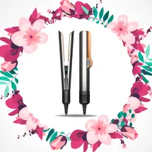 Dyson Airstrait (Parlak Nikel/Parlak Bakır) Saç Düzleştirici