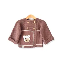 BEE by sisters Line Cardigan  El Örgüsü Triko Ceket