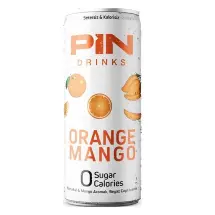 Pin Drinks Orange Mango 12X250 ml. Kutu İçecek