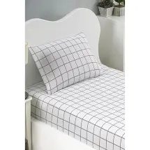 Eponj Artus  Tek Kişilik Lastikli Çarşaf Seti