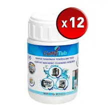 Coffytab A001-3 12 Adet Kahve Makinası Temizleme Tozu