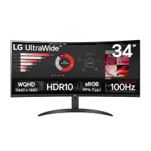 LG UltraWide 34WR50QK-B 34'' Monitör