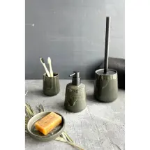 Primanova D-S20990 Elsado 4'lü Natural Banyo Seti