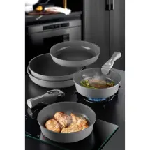 Neoflam D-NEOMDS7I-07 Midas 7 Parça  Tava ve Sahanlık Seti