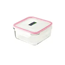 Neoflam D-MCSB260 Glasslock  Kare Saklama Kabı 