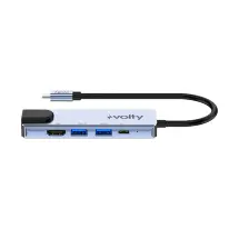 Volty Typce-c Çoğaltıcı Hub 5 in 1